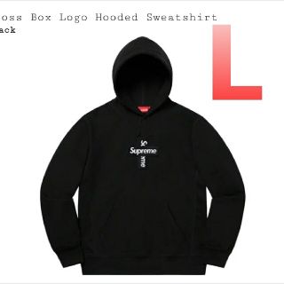 シュプリーム(Supreme)のCross Box Logo Hooded Sweatshirt L(パーカー)