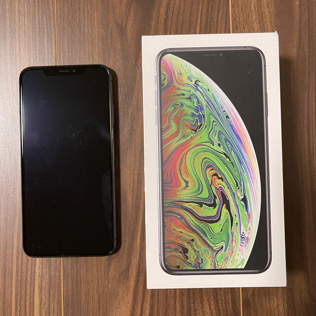 iPhone Xs Max Space Gray 64 GB SIMフリー