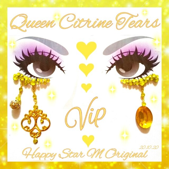 ❤VIP品★Queen CitrineTears★partyまつげ クィーン テ