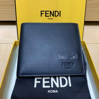 【FENDI】二つ折り財布　モンスター　7M0169 6OC F0GXN