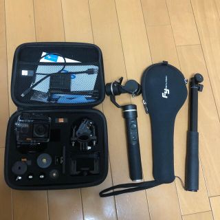 ゴープロ(GoPro)のApeman アクションカムとFeiyutech ジンバル(その他)