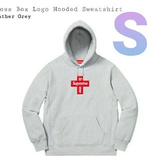 シュプリーム(Supreme)のCross Box Logo Hooded Sweatshirt  S(パーカー)