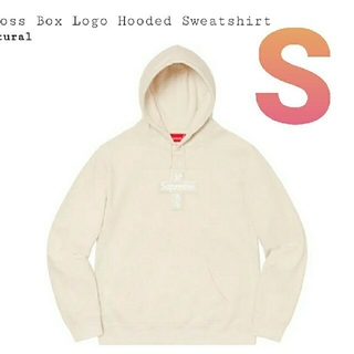 シュプリーム(Supreme)のCross Box Logo Hooded Sweatshirt  S(パーカー)