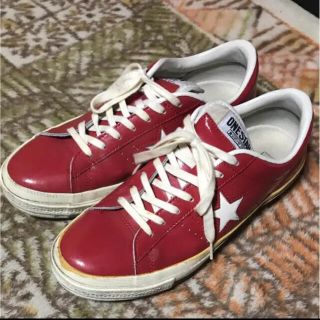 コンバース(CONVERSE)のコンバース　ワンスター　赤(スニーカー)