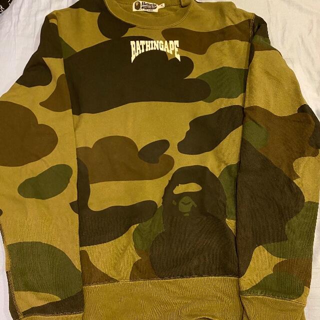 スウェット A BATHING APE - A Bathing Ape Busy Works Crewneck
