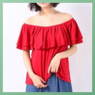 イング(INGNI)のカットフリルTOPS(カットソー(半袖/袖なし))