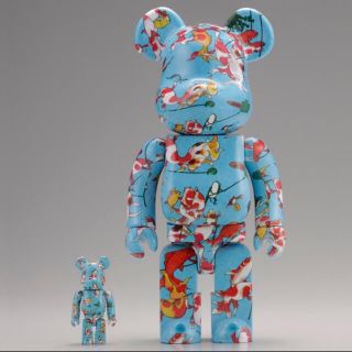 新品　BE@RBRICK 歌川国芳　金魚づくし