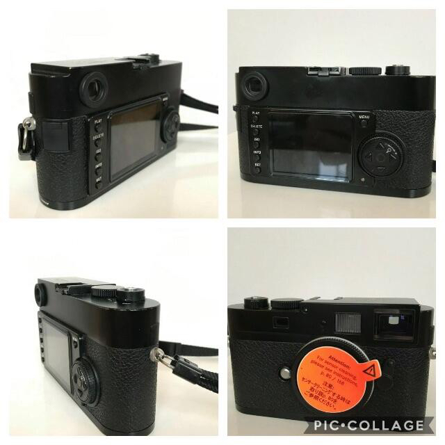 LEICA(ライカ)の「超希少」「極美品」Leica m9-p black ライカ CCD交換済み スマホ/家電/カメラのカメラ(コンパクトデジタルカメラ)の商品写真