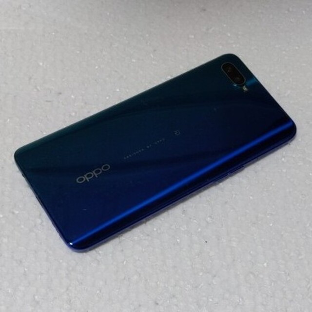 ANDROID(アンドロイド)の【美品】OPPO reno a 64G ブルー スマホ/家電/カメラのスマートフォン/携帯電話(スマートフォン本体)の商品写真