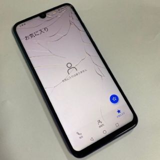 アンドロイド(ANDROID)のファーウェイ nova lite3 画面割れ SIMフリー HUAWEI(スマートフォン本体)