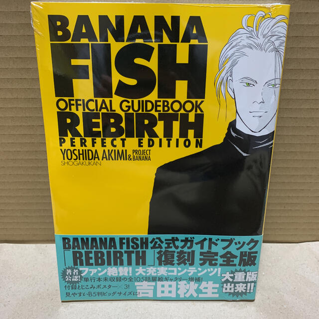 BANANA FISH(バナナフィッシュ)のBANANA FISHオフィシャルガイドブックREBIRTH完全版 エンタメ/ホビーの本(アート/エンタメ)の商品写真