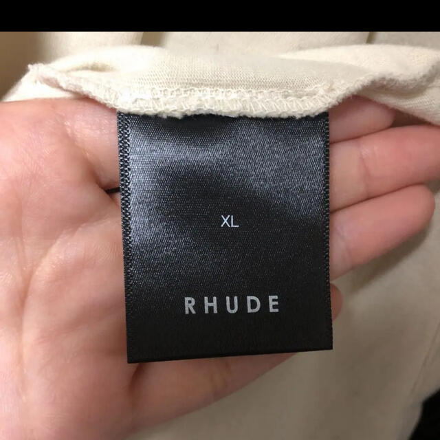 RHUDE ルード  Tシャツ　半袖　プリント メンズのトップス(Tシャツ/カットソー(半袖/袖なし))の商品写真