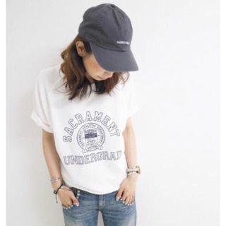 アングリッド(Ungrid)のungridスゥェットTシャツ(カットソー(半袖/袖なし))