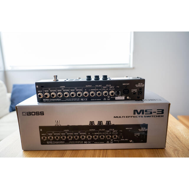 BOSS(ボス)のBOSS MS-3 (マルチエフェクター+スイッチャー) 極美品！ 楽器のレコーディング/PA機器(エフェクター)の商品写真