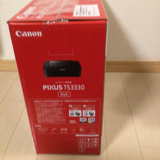 Canon - 『新品・インク付』Canon PIXUS TS3330 ブラックの通販 by pan’s shop｜キヤノンならラクマ