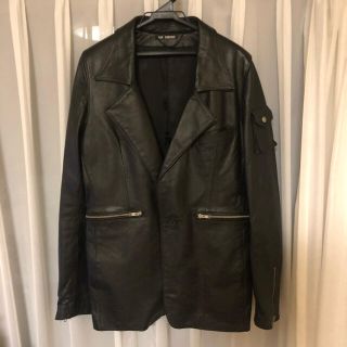 ラフシモンズ(RAF SIMONS)のラフシモンズ レザージャケット(レザージャケット)