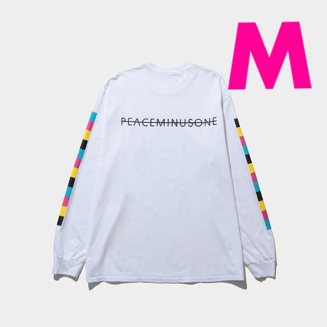 メンズ【白M】PMO PEACEMINUSONE THE CONVENI ロンT