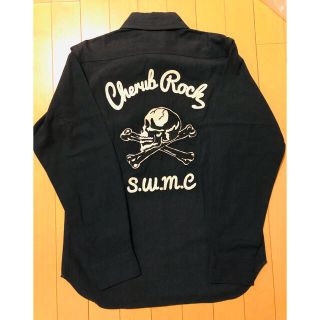 バンソン(VANSON)のskull works スカルワークス チェックシャツ ワークシャツ M 未使用(シャツ)