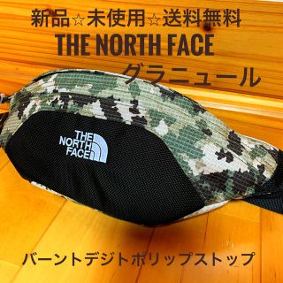 ザノースフェイス(THE NORTH FACE)の☆新品 未使用☆ノースフェイス グラニュール  バーントオリーブ  カモ(ボディーバッグ)