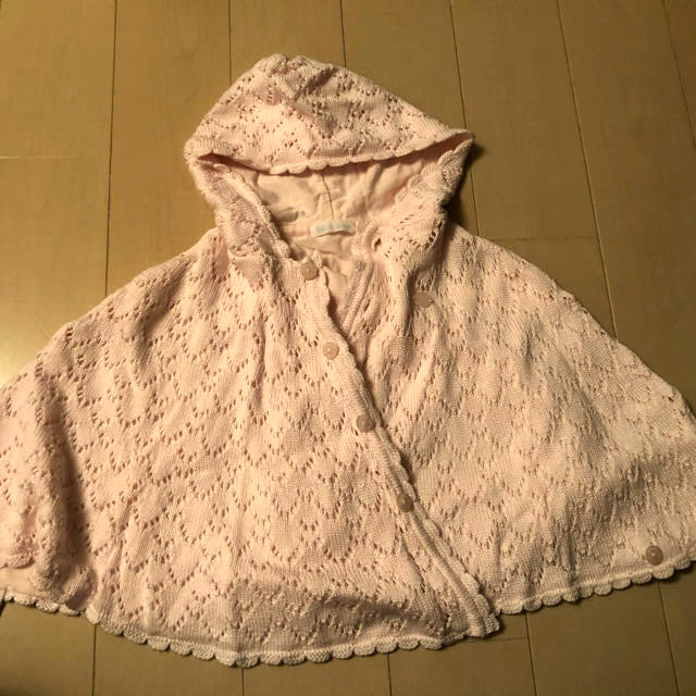 BeBe(ベベ)のBEBE 70-90 ケープ、ボレロ キッズ/ベビー/マタニティのベビー服(~85cm)(カーディガン/ボレロ)の商品写真