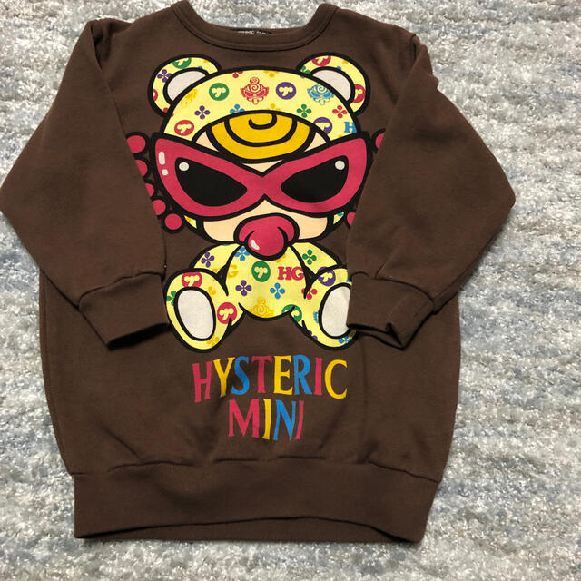 HYSTERIC MINI(ヒステリックミニ)の🐻トレーナービック90 キッズ/ベビー/マタニティのキッズ服女の子用(90cm~)(Tシャツ/カットソー)の商品写真