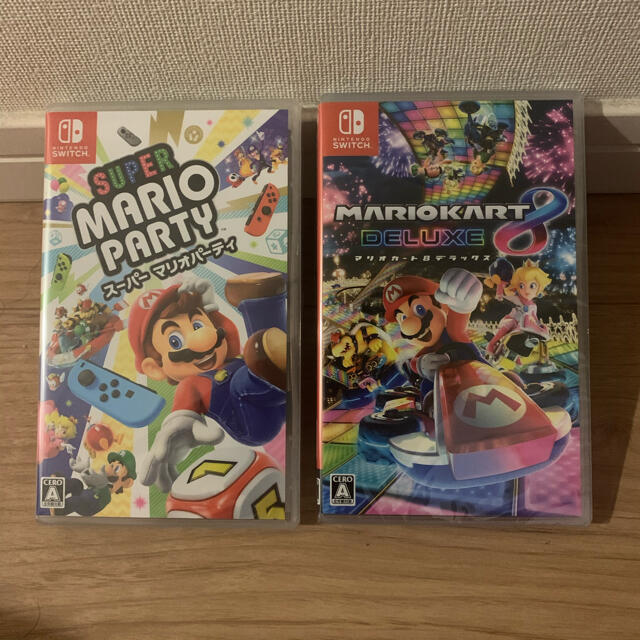 ゲーム Nintendo Switch - スーパーマリオパーティー 、マリオカート8