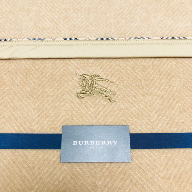 BURBERRY(バーバリー)の【希少価値あり】Burberry毛布 インテリア/住まい/日用品の寝具(毛布)の商品写真