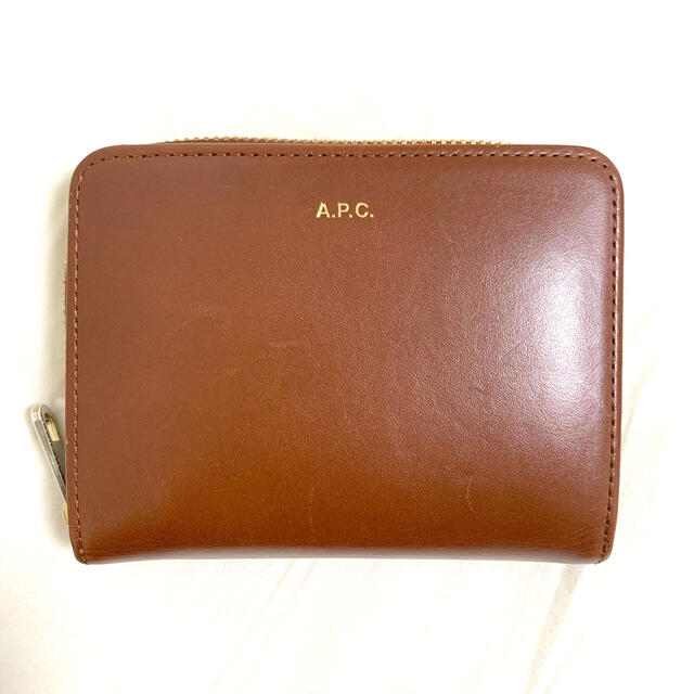 APC コンパクトウォレット ヘーゼルナッツレディース