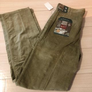 ウールリッチ(WOOLRICH)のデッドストック　WOOLRICH コーデュロイ ベージュ 紙タグ付vintage(チノパン)