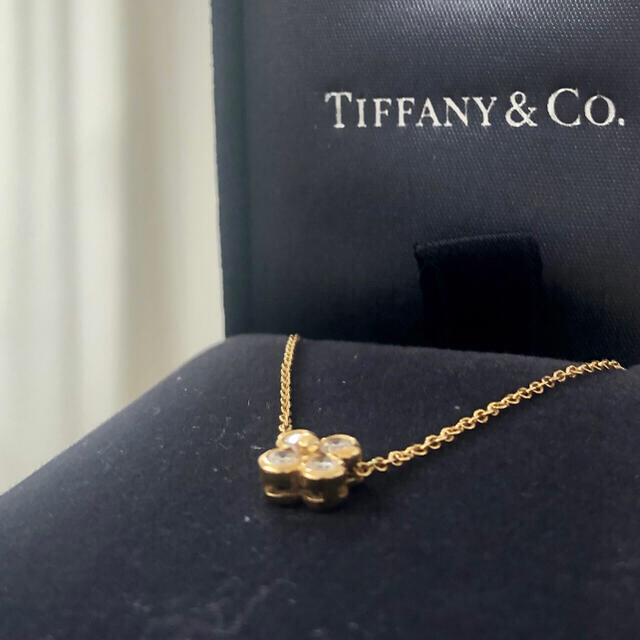 Tiffany & Co.(ティファニー)のティファニー  ベゼルセットフラワーネックレス レディースのアクセサリー(ネックレス)の商品写真