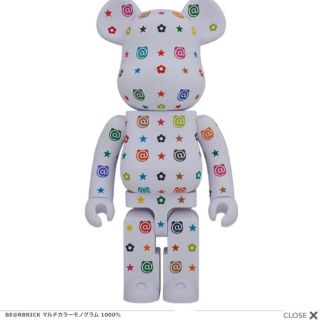 メディコムトイ(MEDICOM TOY)のBE@RBRICK マルチカラー　モノグラム　1000%(その他)