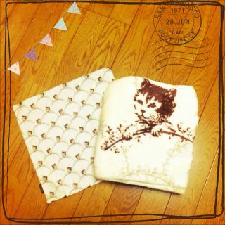 ポールアンドジョー(PAUL & JOE)の限定非売品♡ポール＆ジョー猫ブランケット(その他)