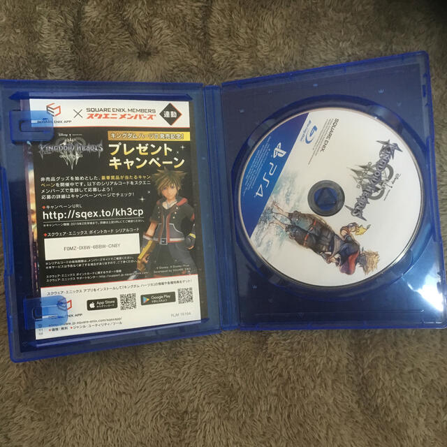 キングダム ハーツIII PS4 エンタメ/ホビーのゲームソフト/ゲーム機本体(家庭用ゲームソフト)の商品写真