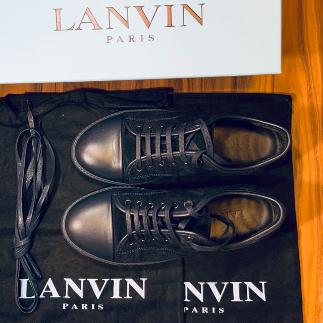 LANVIN(ランバン)のランバン　メンズ　スニーカー　サイズ7  メンズの靴/シューズ(スニーカー)の商品写真