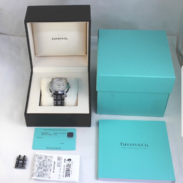 Tiffany アトラス 自動巻きの通販 by りー's shop｜ティファニーならラクマ & Co. - メンズ腕時計 特典進呈