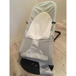 ベビービョルン(BABYBJORN)のベビービョルン バウンサーバランスソフト エアー　グレーホワイト　メッシュ(その他)