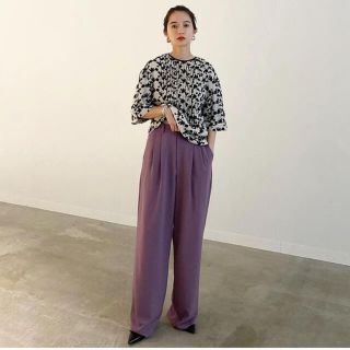 ステュディオス(STUDIOUS)のclane BASIC TUCK PANTS(カジュアルパンツ)