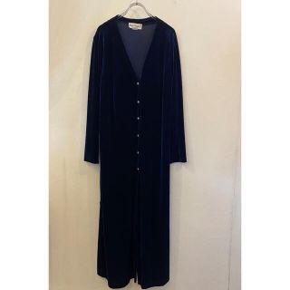 アメリヴィンテージ(Ameri VINTAGE)のヴィンテージショップで購入したベロアワンピース(ロングワンピース/マキシワンピース)