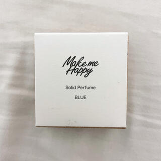 キャンメイク(CANMAKE)のメイクミーハッピー　ソリッドパフューム　BLUE 〈練り香水〉(香水(女性用))