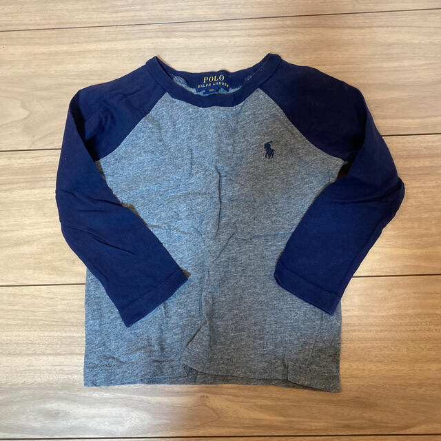 POLO RALPH LAUREN(ポロラルフローレン)のラルフローレン　ロンT  18M  85 キッズ/ベビー/マタニティのキッズ服男の子用(90cm~)(Tシャツ/カットソー)の商品写真