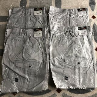 新品　シーベック　作業ズボン　4本セット　夏服　作業服　3L(ワークパンツ/カーゴパンツ)