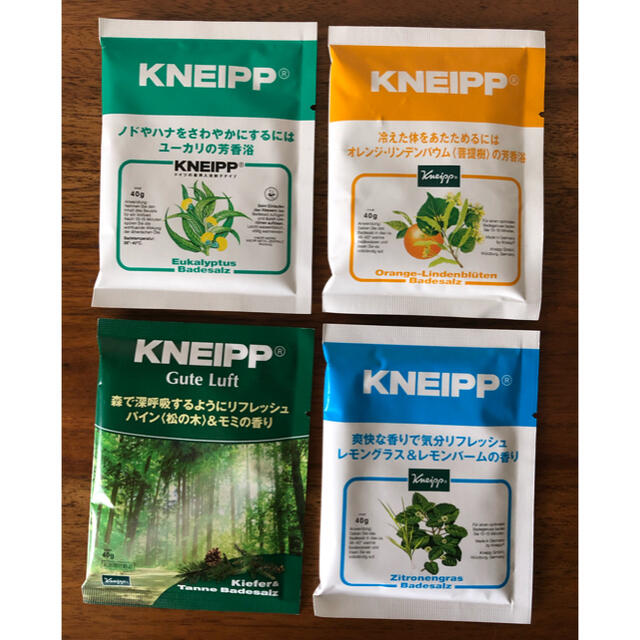 Kneipp(クナイプ)のクナイプ　バスソルト＆バスミルク セット 10個 コスメ/美容のボディケア(入浴剤/バスソルト)の商品写真
