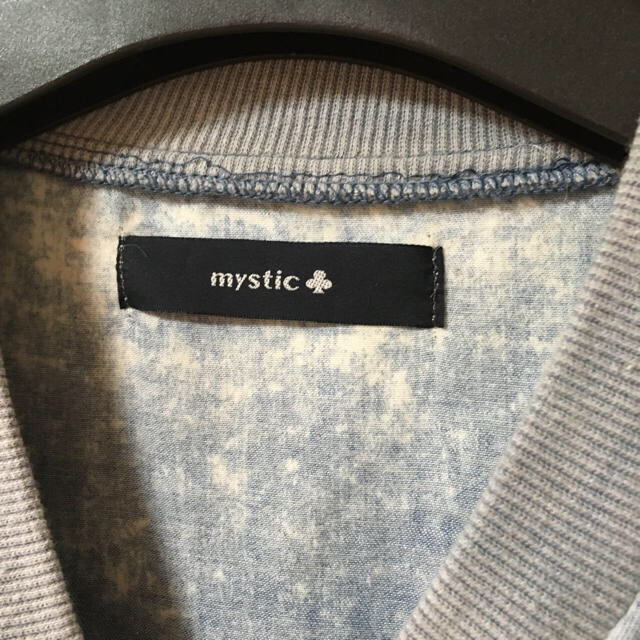 mystic(ミスティック)のmystic＊デニム風ブルゾン レディースのジャケット/アウター(ブルゾン)の商品写真