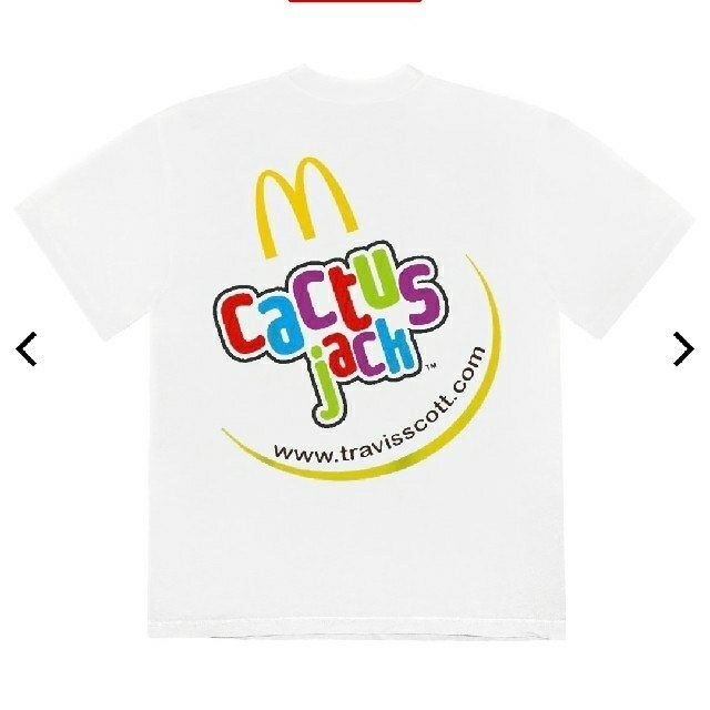 Cactus Jack × McDonald’s コラボTシャツ L