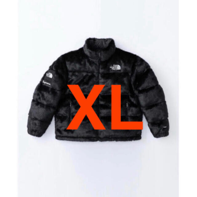 supreme the north face faux fur nuptse