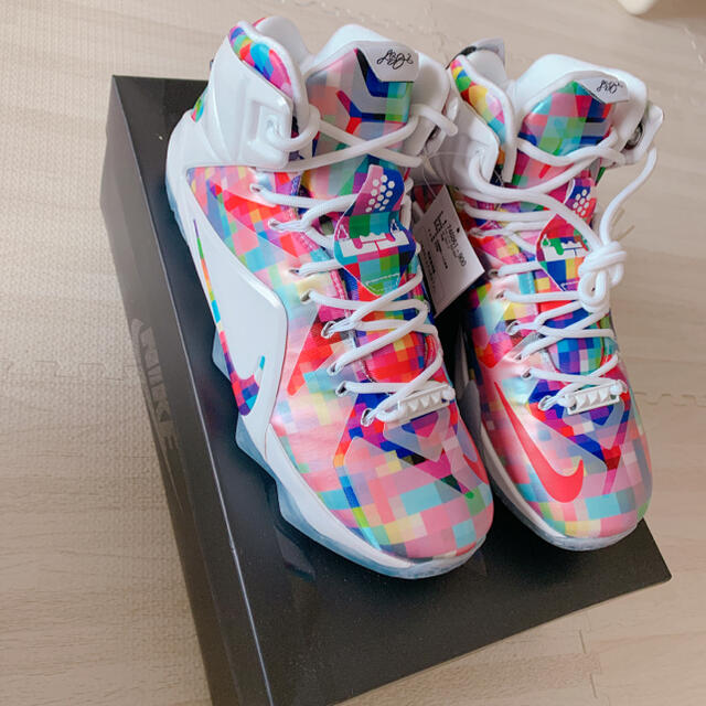 NIKE LEBRON XII EXT プリズム