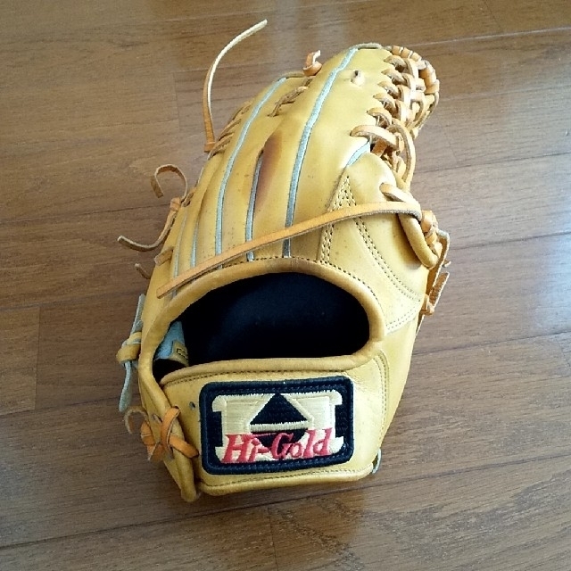 HI-GOLD(ハイゴールド)のハイゴールド硬式グローブ 外野手 右投げ スポーツ/アウトドアの野球(グローブ)の商品写真