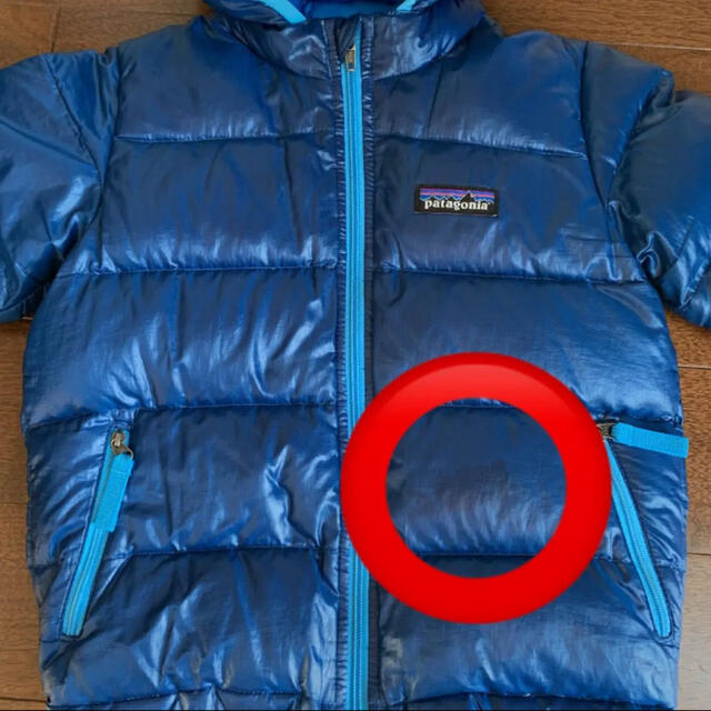 patagonia(パタゴニア)のパタゴニア　90-100 ダウン キッズ/ベビー/マタニティのキッズ服男の子用(90cm~)(ジャケット/上着)の商品写真