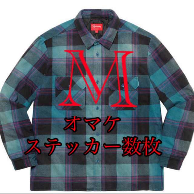 Quilted Flannel Shirtトップス