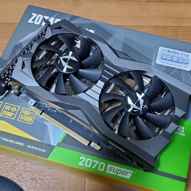 RTX2070 SUPER ZOTAC MINI　正月値下げPC/タブレット